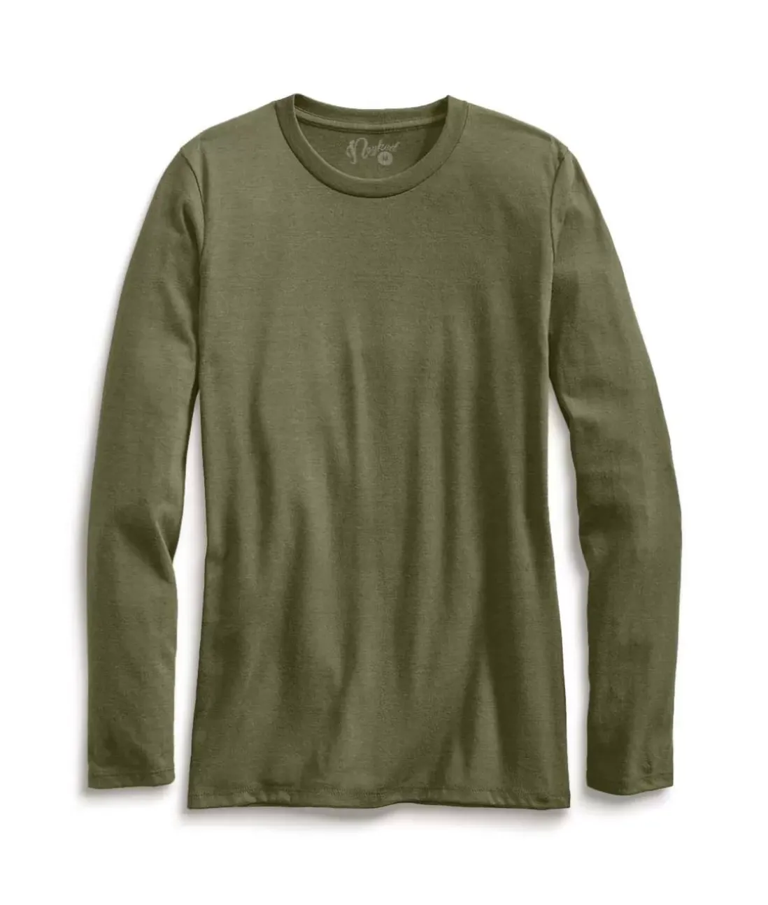 Women Nayked Apparel Tops>Women'S Ridiculously Soft Recycled Lightweight Long Sleeve T-Shirt