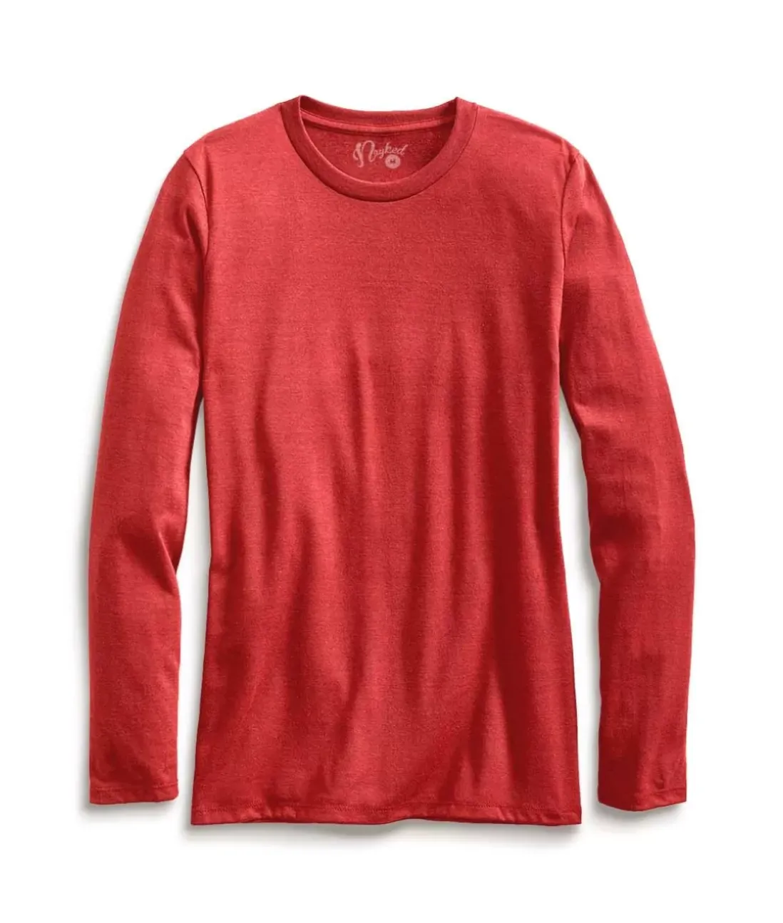 Women Nayked Apparel Tops>Women'S Ridiculously Soft Recycled Lightweight Long Sleeve T-Shirt