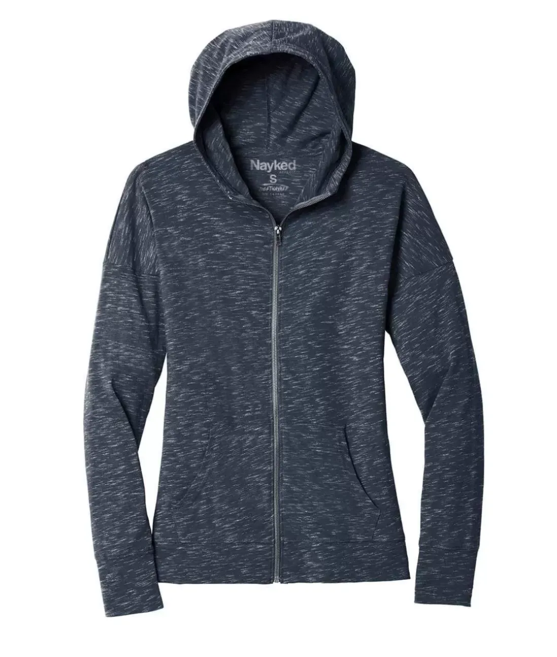 Women Nayked Apparel Outerwear>Women'S Ridiculously Soft Lightweight Full-Zip Hoodie