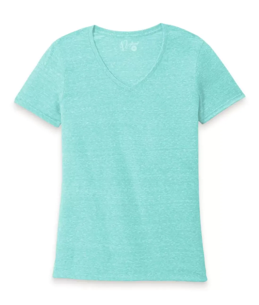 Women Nayked Apparel Athleisure>Women'S Ridiculously Soft Snow Heather V-Neck T-Shirt