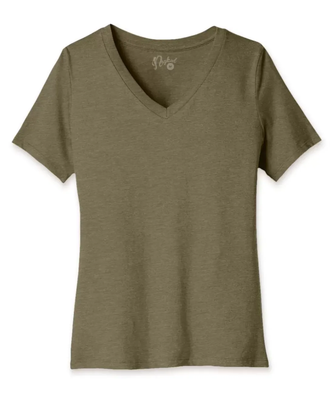 Women Nayked Apparel Tops>Women'S Ridiculously Soft Relaxed Fit V-Neck T-Shirt