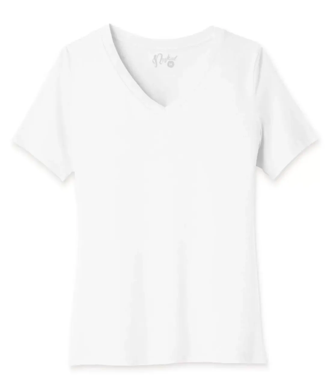 Women Nayked Apparel Tops>Women'S Ridiculously Soft Relaxed Fit 100% Cotton V-Neck T-Shirt
