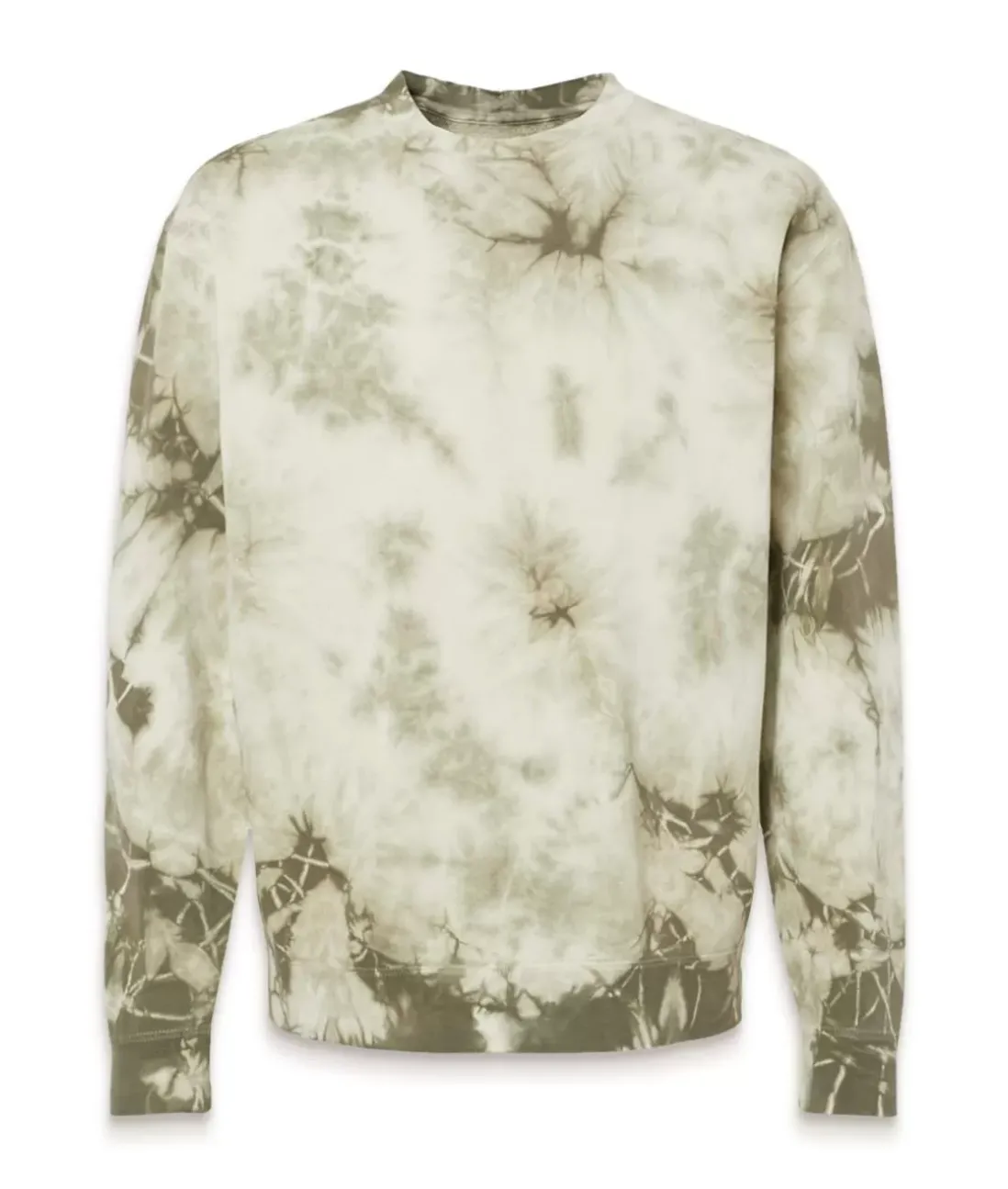 Women Nayked Apparel Tops>Women'S Ridiculously Soft Oversized Tie-Dyed Pullover Sweatshirt