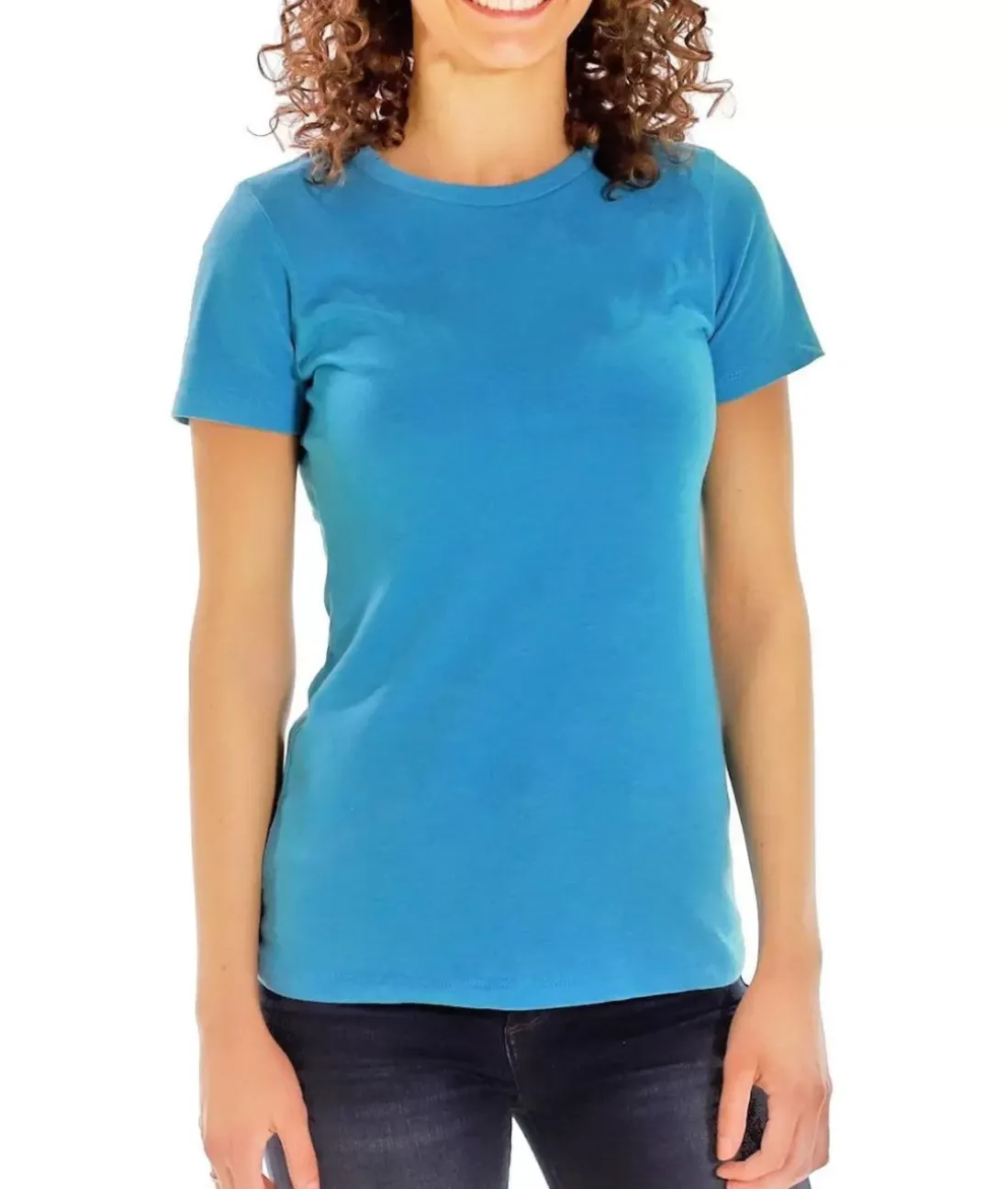 Women Nayked Apparel T-Shirts>Women'S Ridiculously Soft Midweight Crew Neck T-Shirt