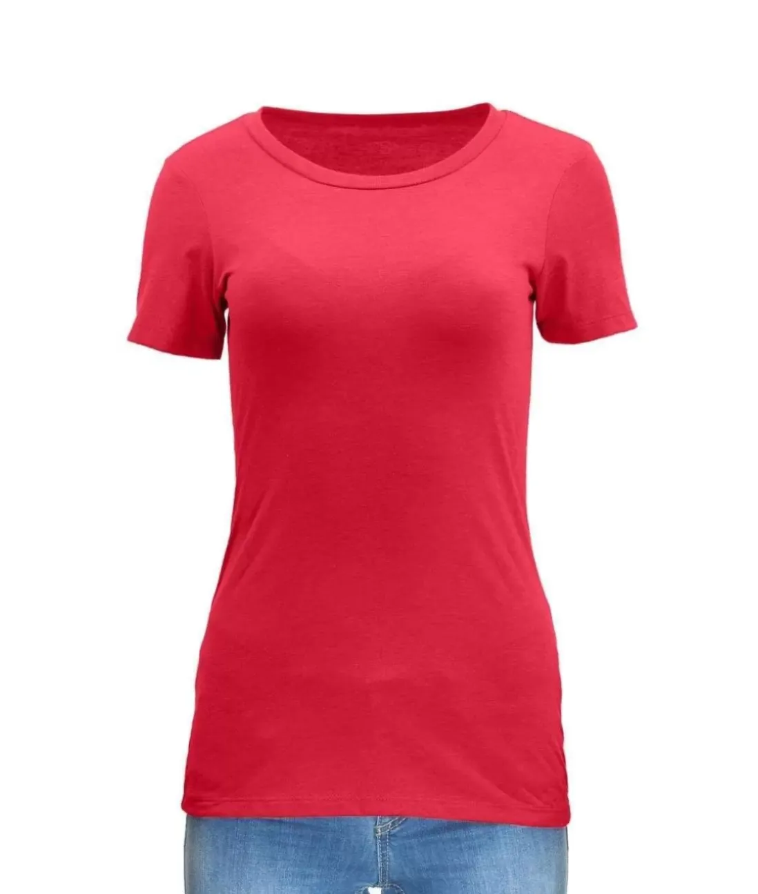 Women Nayked Apparel T-Shirts>Women'S Ridiculously Soft Midweight Crew Neck T-Shirt