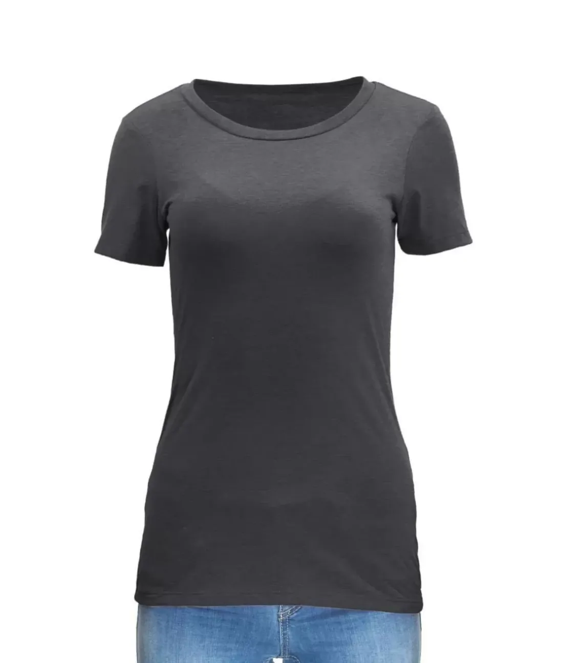 Women Nayked Apparel T-Shirts>Women'S Ridiculously Soft Midweight Crew Neck T-Shirt