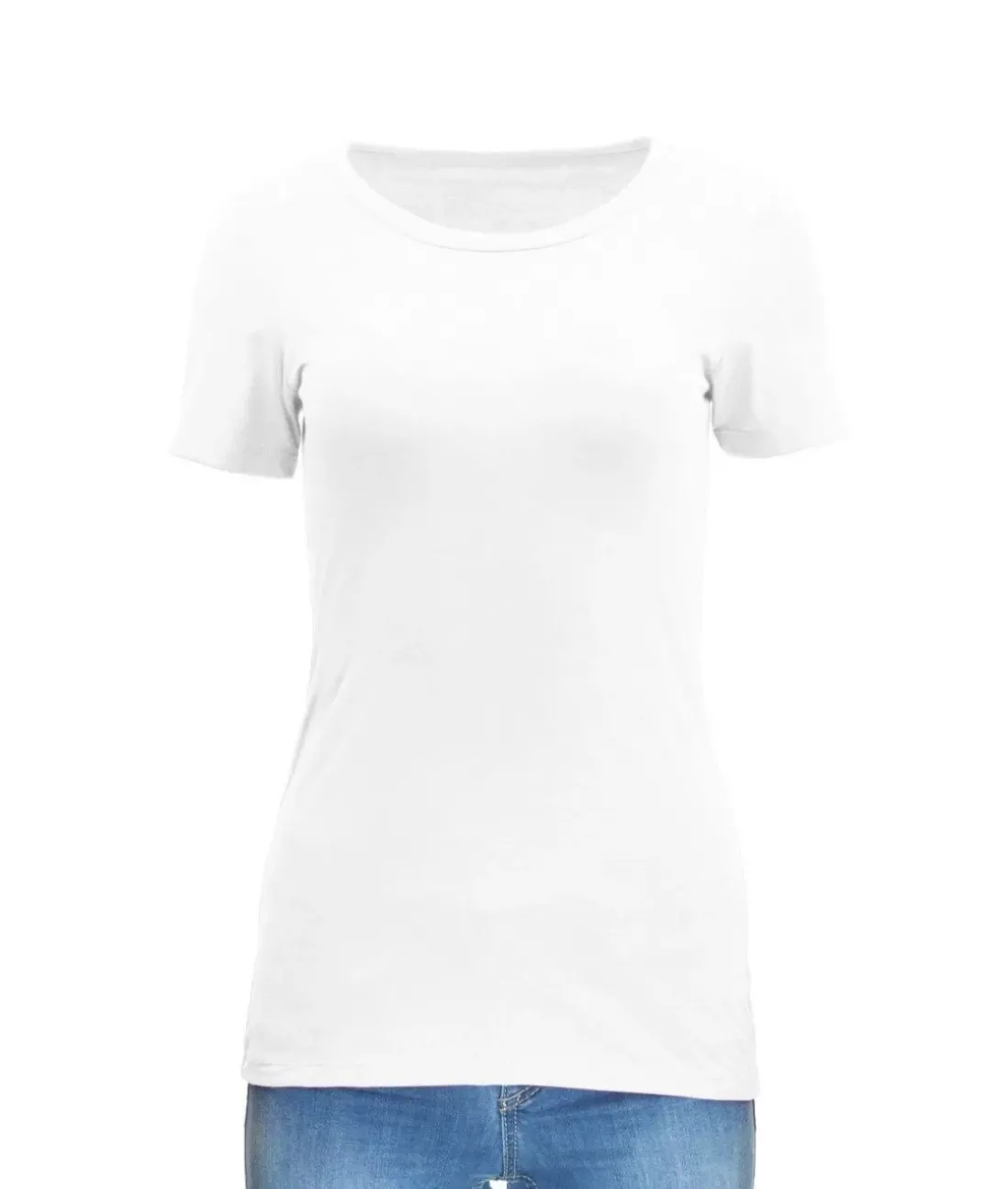 Women Nayked Apparel T-Shirts>Women'S Ridiculously Soft Midweight Crew Neck T-Shirt