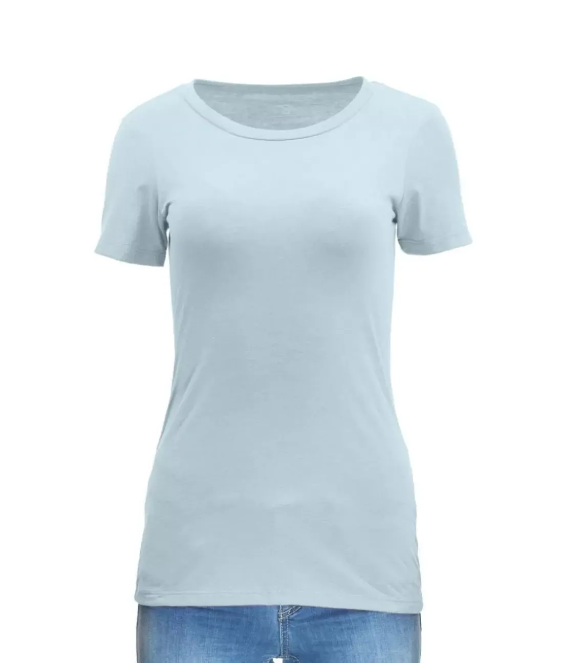 Women Nayked Apparel T-Shirts>Women'S Ridiculously Soft Midweight Crew Neck T-Shirt