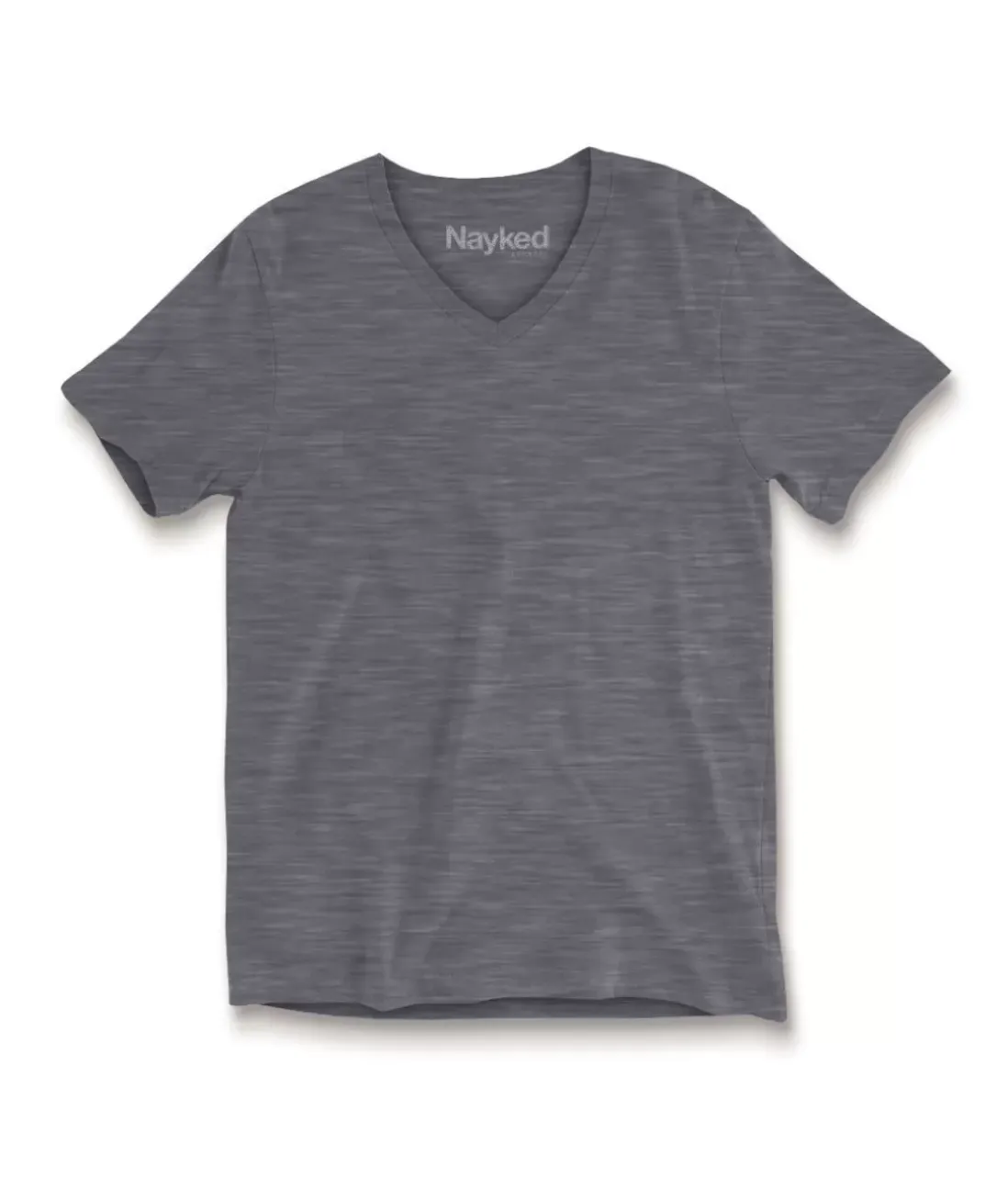 Women Nayked Apparel T-Shirts>Women'S Short Sleeve Slub Jersey V-Neck T-Shirt