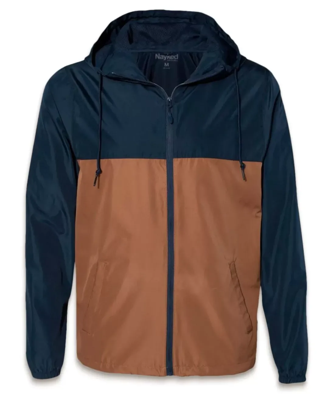 Women Nayked Apparel Outerwear>Women'S Soft Lightweight Oversized Full-Zip Windbreaker Jacket