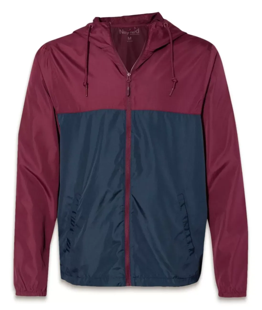 Women Nayked Apparel Outerwear>Women'S Soft Lightweight Oversized Full-Zip Windbreaker Jacket