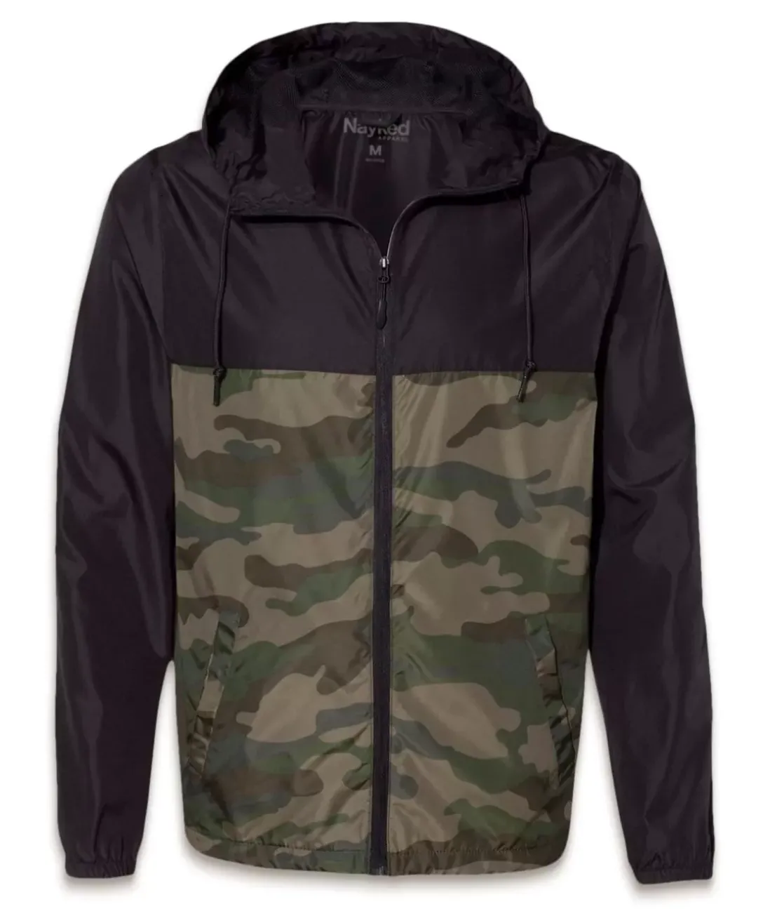 Women Nayked Apparel Outerwear>Women'S Soft Lightweight Oversized Full-Zip Windbreaker Jacket