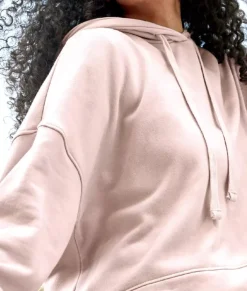 Women Nayked Apparel Tops>Women'S Soft Recycled Washed Terry Hoodie