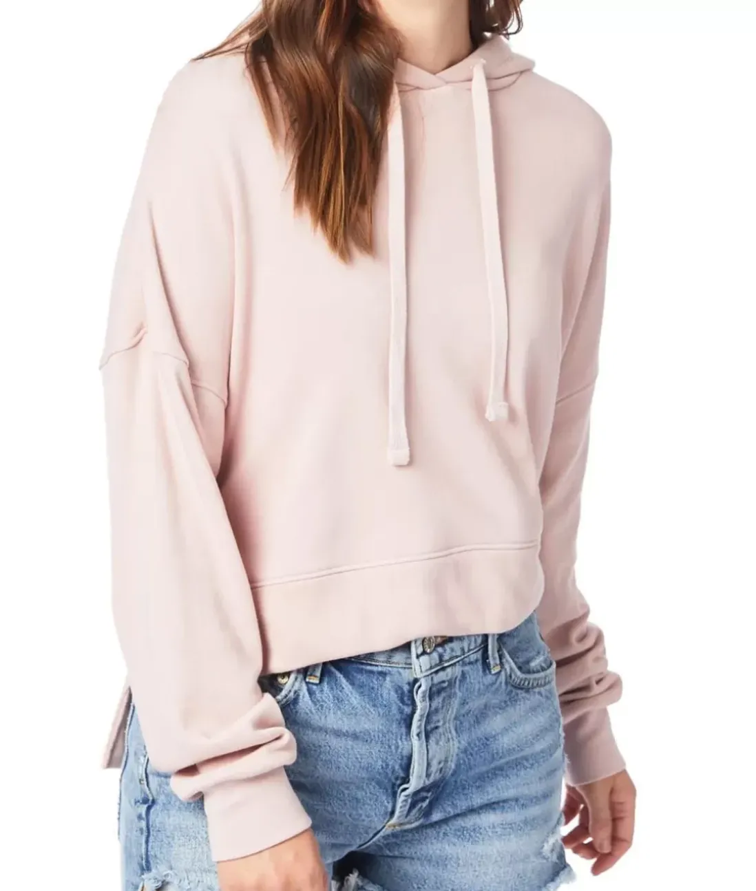 Women Nayked Apparel Hoodies & Sweatshirts>Women'S Soft Recycled Washed Terry Hoodie