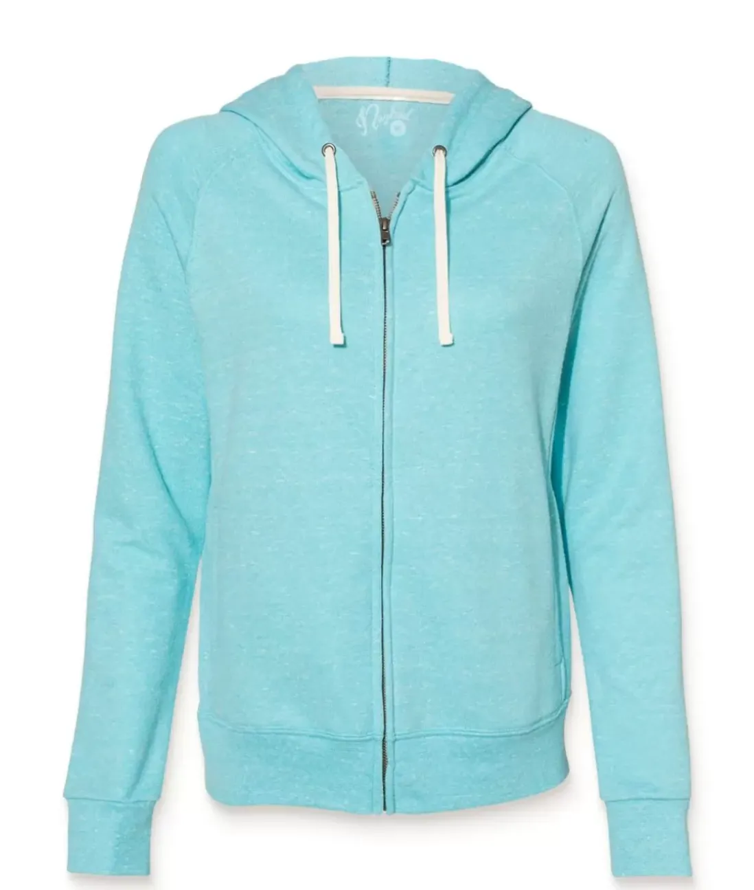 Women Nayked Apparel Hoodies & Sweatshirts>Women'S Soft Snow Heather French Terry Full-Zip Hoodie