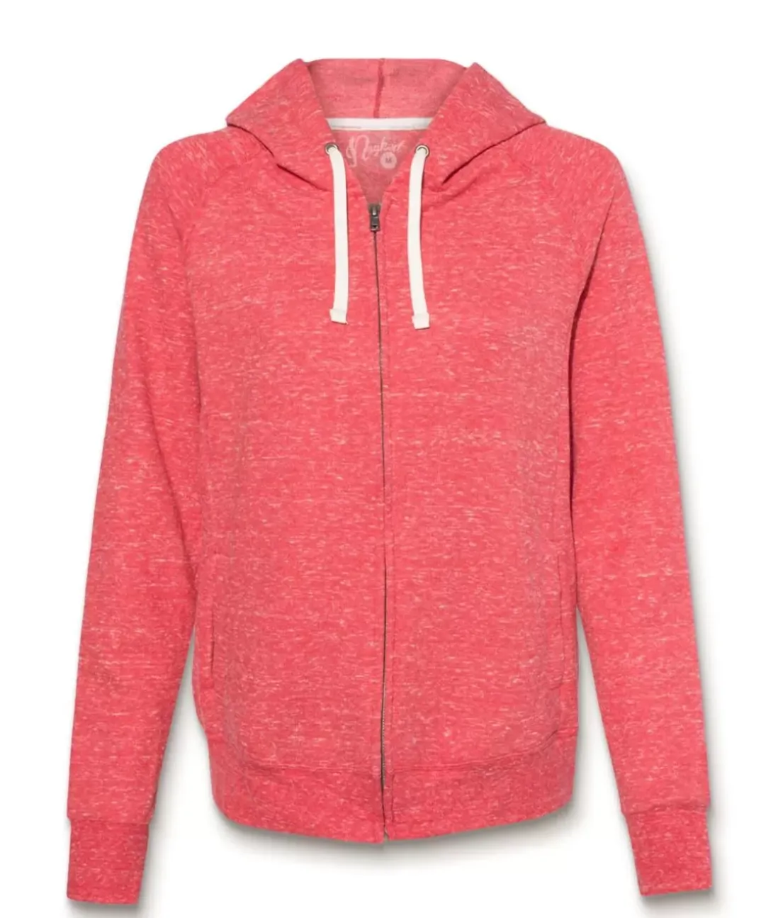 Women Nayked Apparel Hoodies & Sweatshirts>Women'S Soft Snow Heather French Terry Full-Zip Hoodie