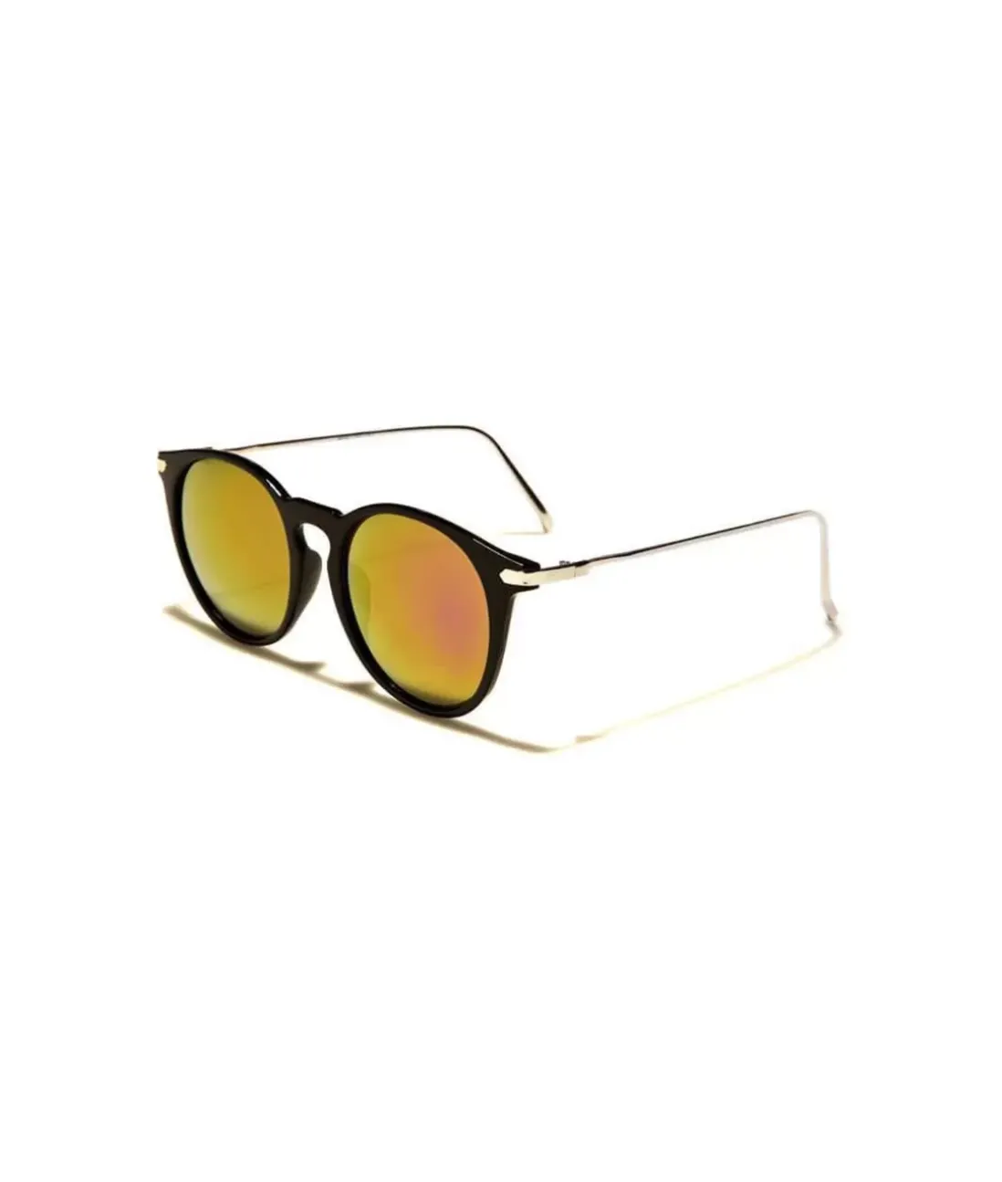 Women Nayked Apparel Accessories>Women'S Tinted Round Retro Sunglasses, Lifetime Guarantee